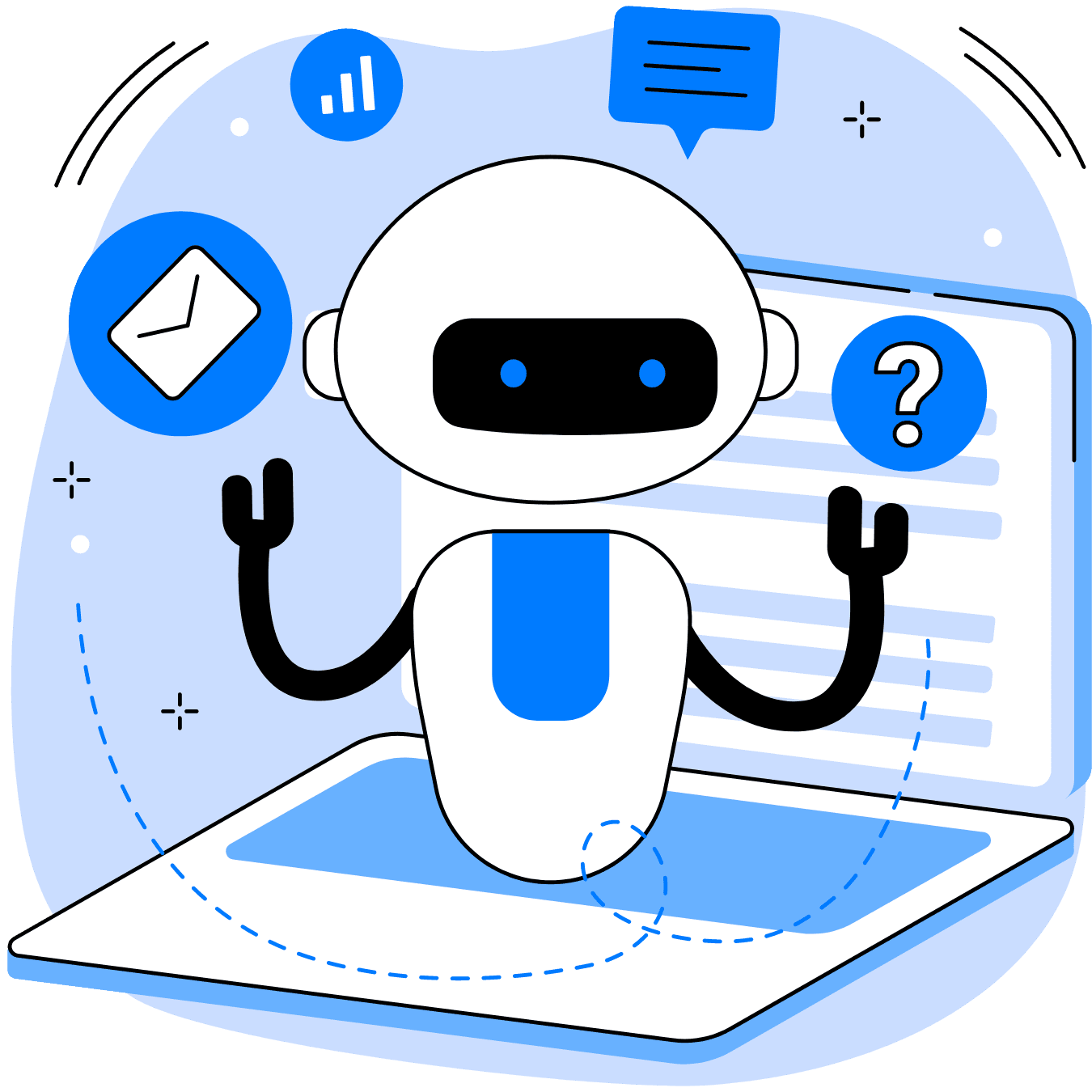 Illustration d'assistant